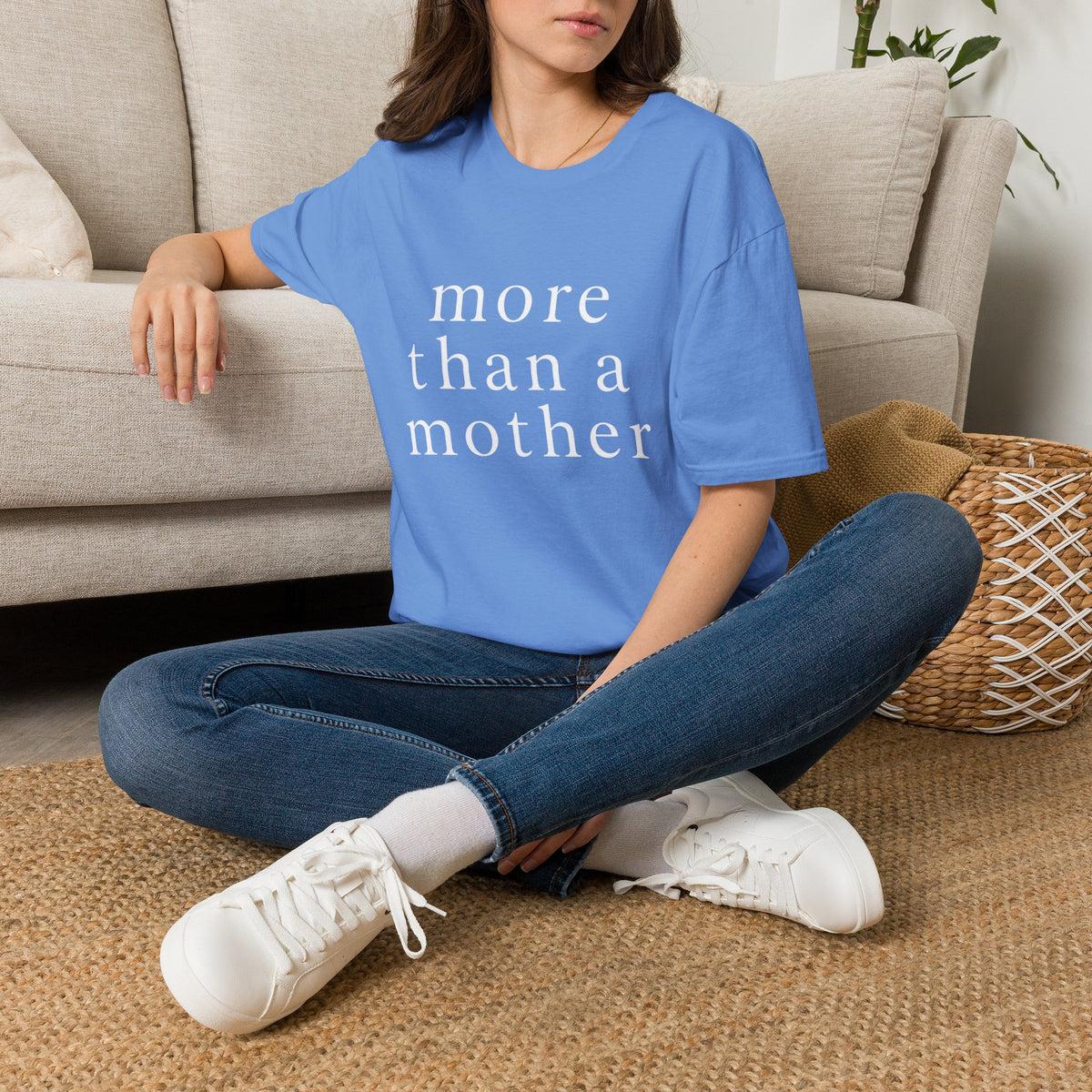 More Than a Mother T‑Shirt — Minimalist Statement Tee for Mothers & Supporters