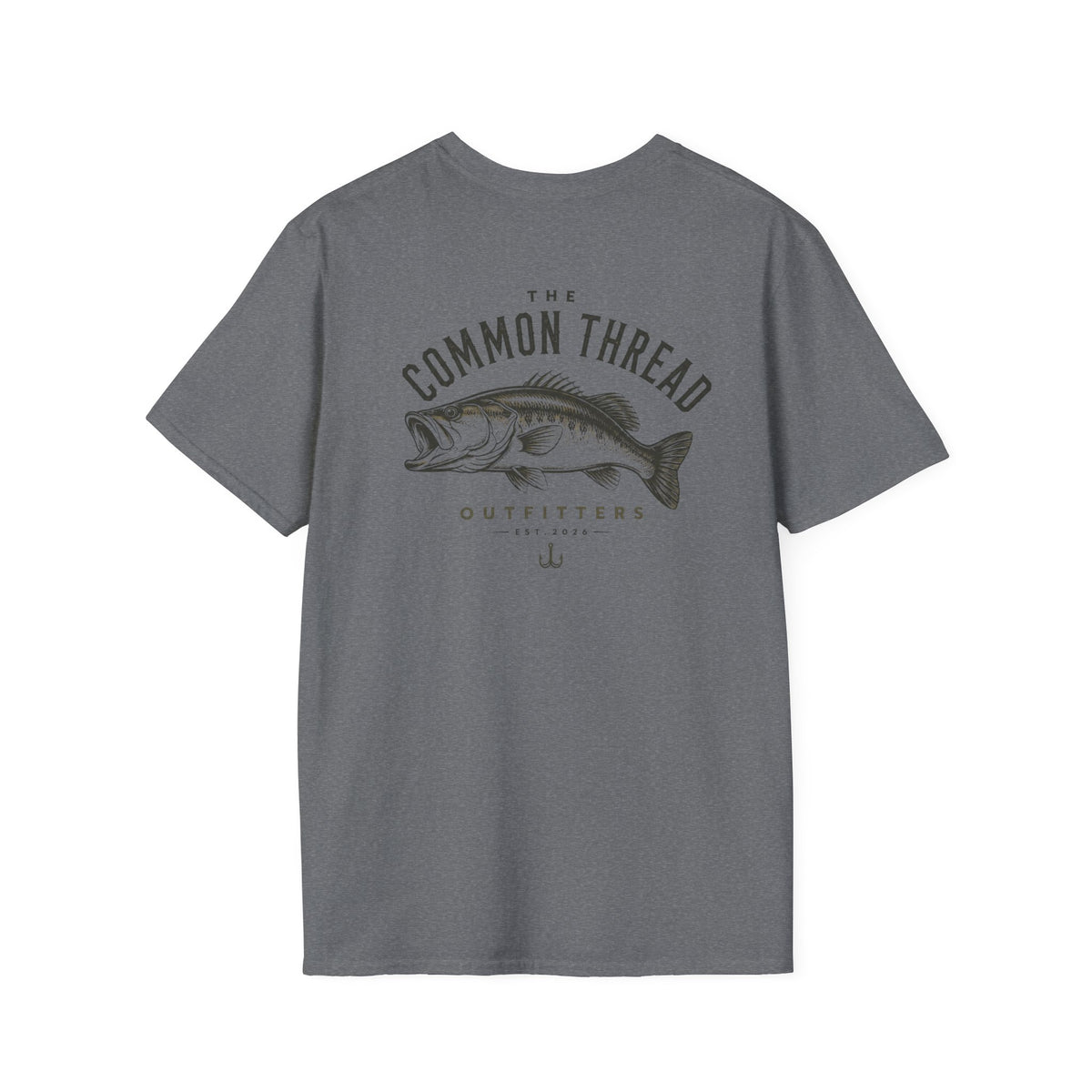 Hooked on Freedom - Bass Graphic T-Shirt