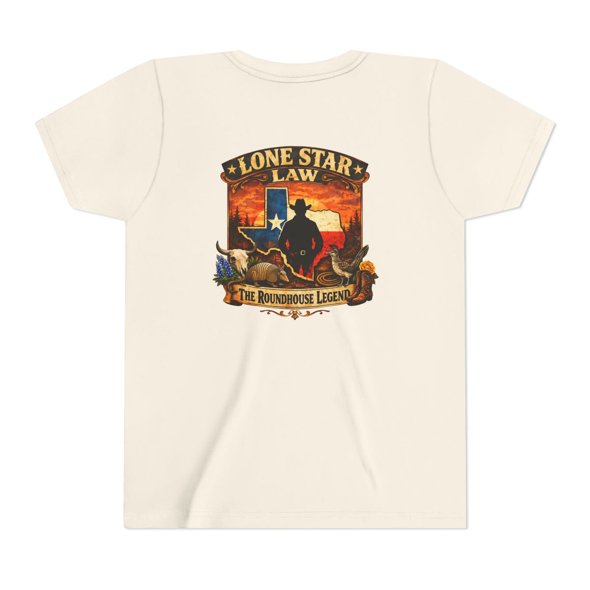 Lone Star Law Kids' T-Shirt (The Roundhouse Legend)