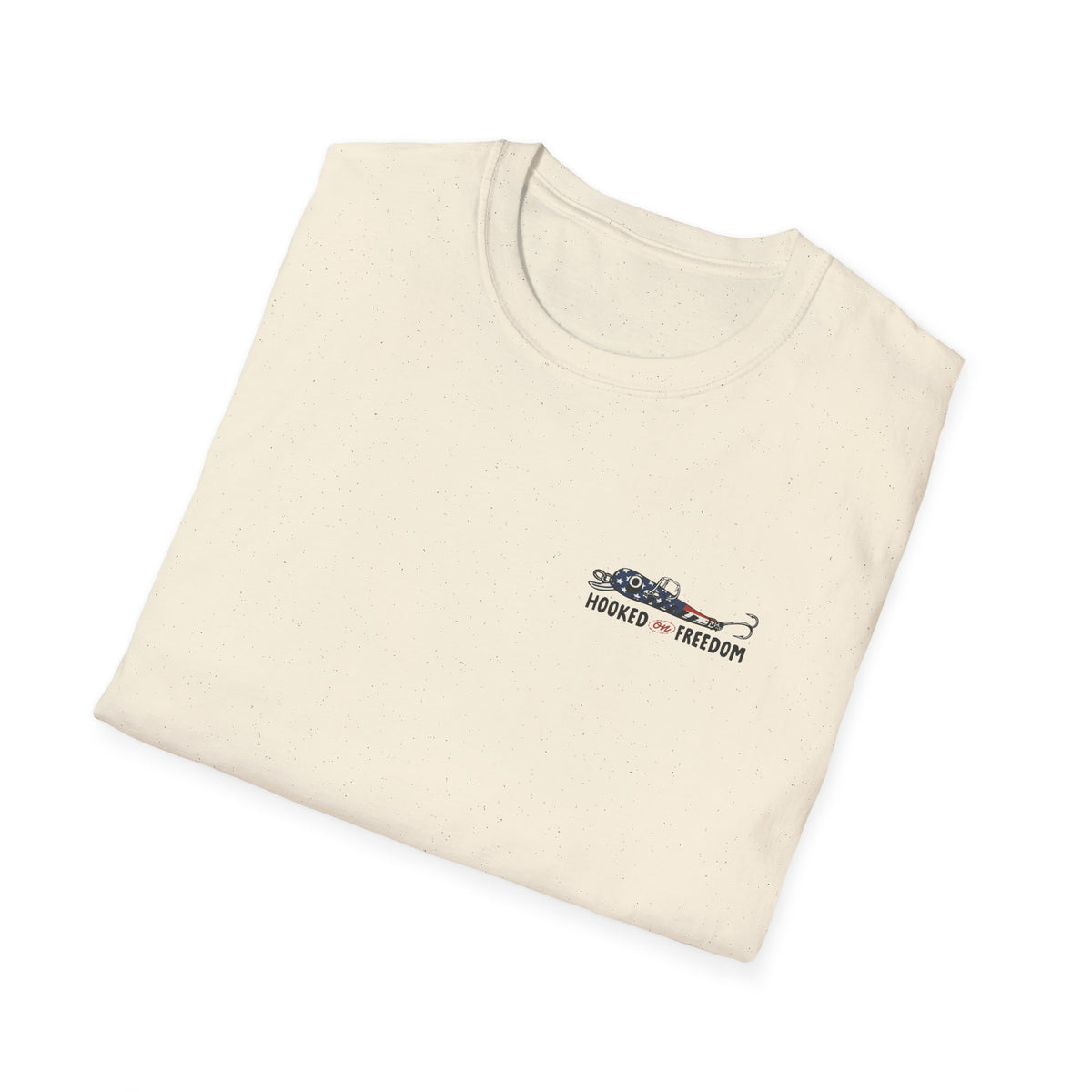 Hooked on Freedom - Bass Graphic T-Shirt