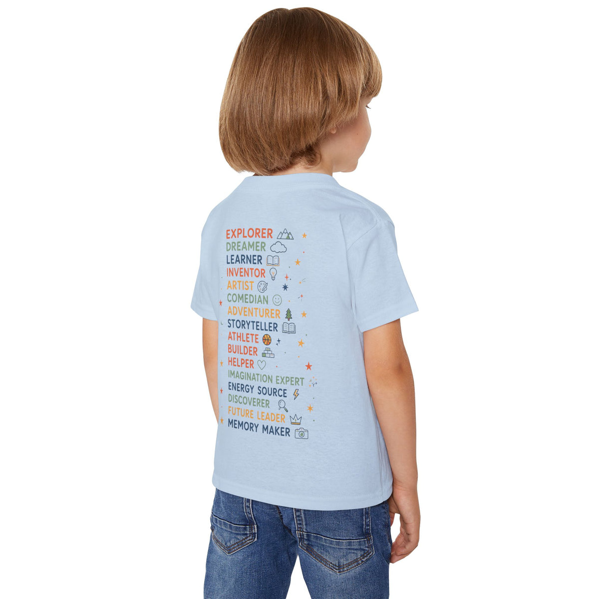 Toddler T‑Shirt — "More Than a Kid" Inspirational Kids Tee