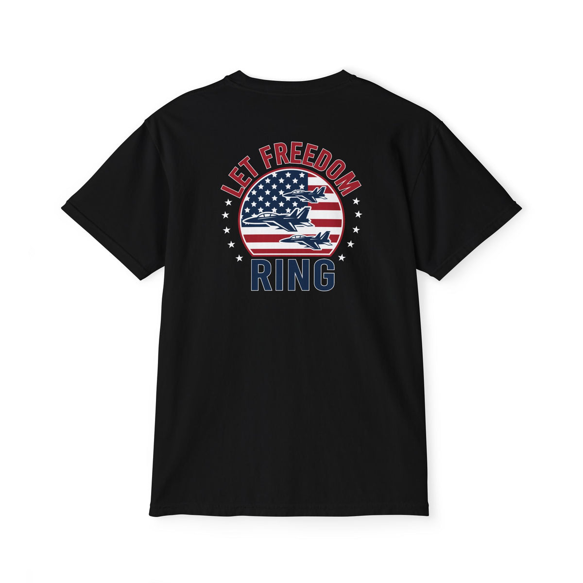 Let Freedom Ring - Front Pocket Tee