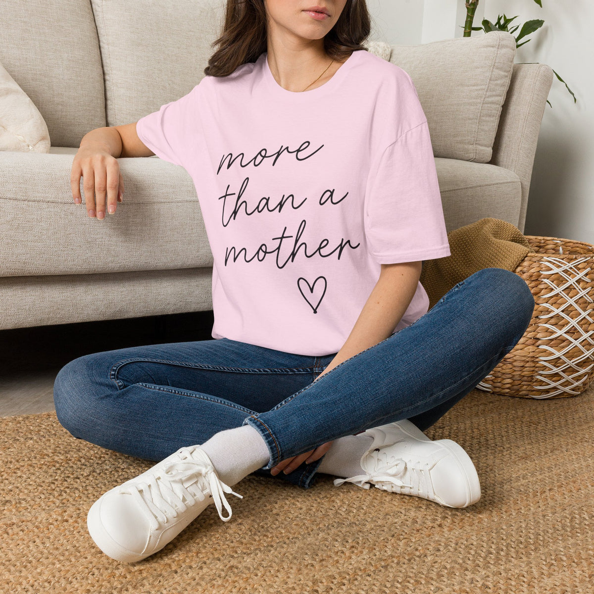 'More Than a Mother' T-Shirt — Inspirational Mother's Day Tee