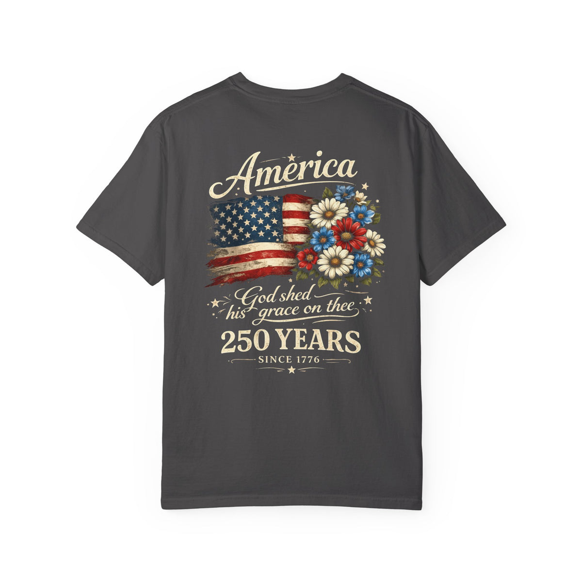 Short Sleeve T-Shirt - God Shed His Grace on Thee Anniversary Tee