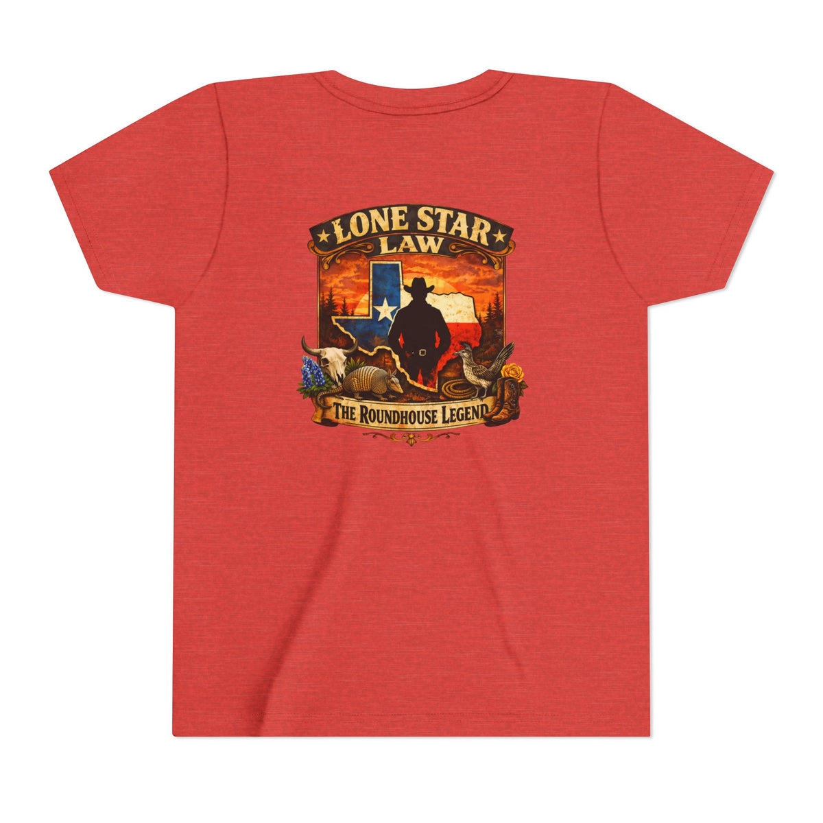Lone Star Law Kids' T-Shirt (The Roundhouse Legend)