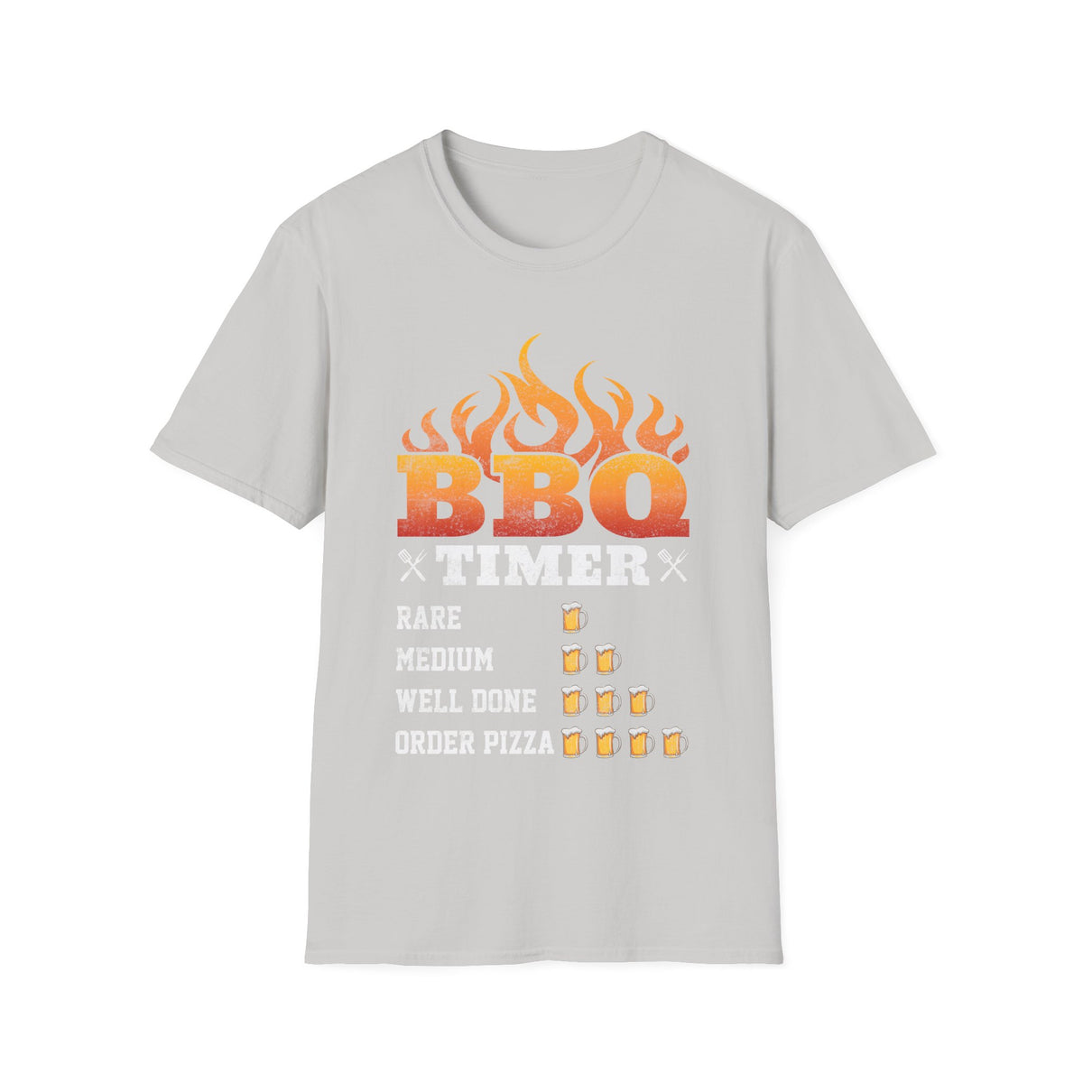 BBQ Timer T-Shirt — Funny Graphic T-Shirt