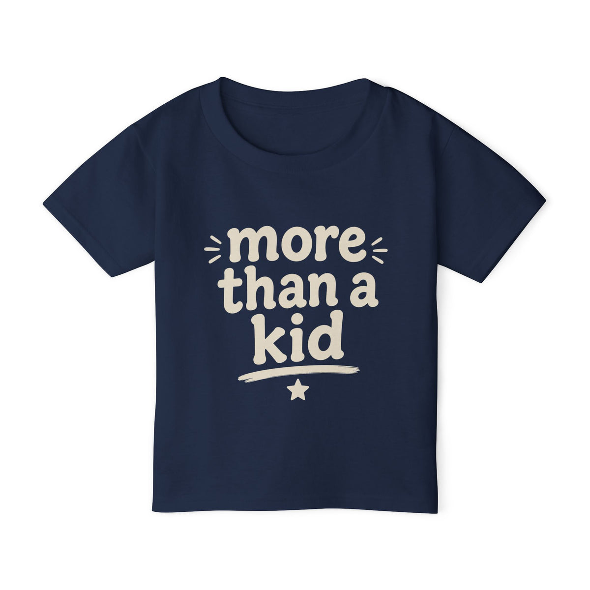 More Than a Kid Toddler T-Shirt — Inspirational Kids Graphic Tee (Explorer, Dreamer, Inventor)