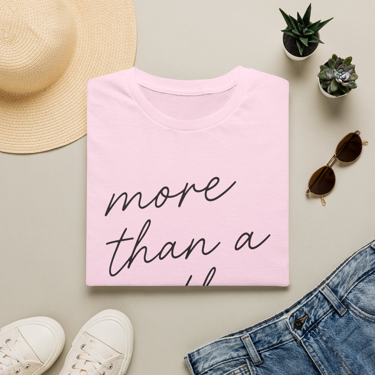'More Than a Mother' T-Shirt — Inspirational Mother's Day Tee