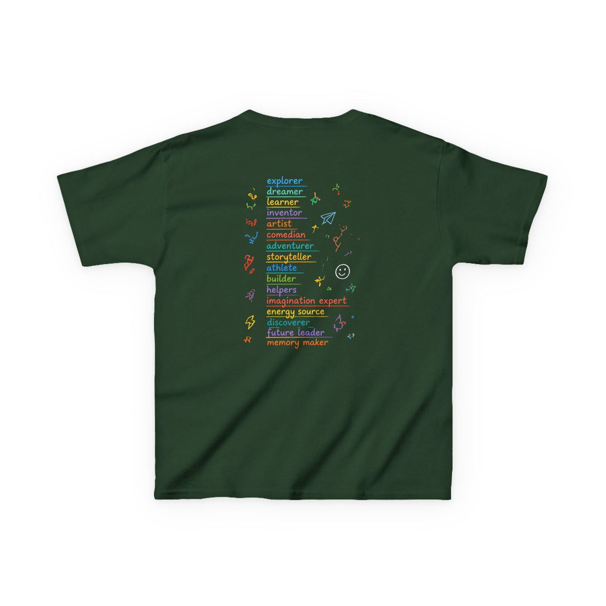 Kids Tee — "More Than a Kid" Empowerment Shirt