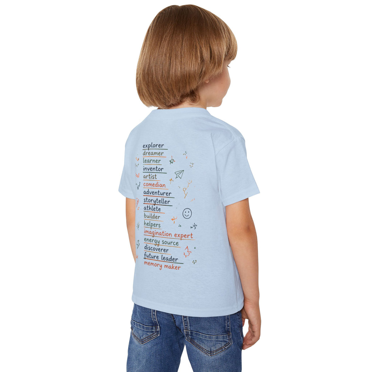 Toddler T-Shirt — "More Than a Kid" Inspirational Graphic Tee