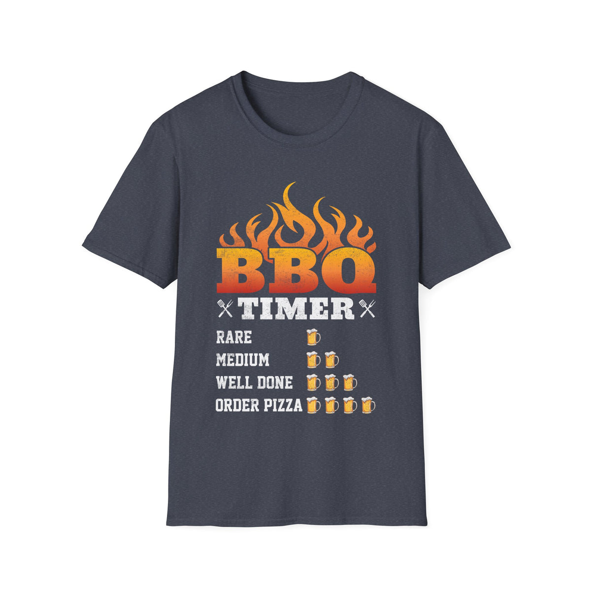 BBQ Timer T-Shirt — Funny Graphic T-Shirt