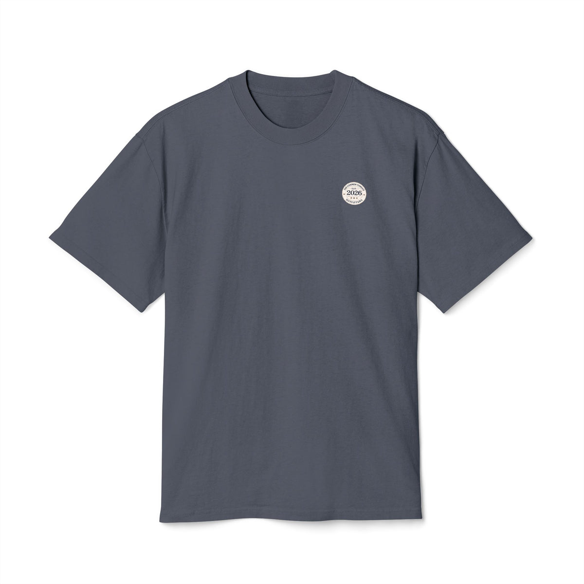 Premium Heavy Faded Tee - 'The Roundhouse Legend' Patriotic Cowboy Tribute