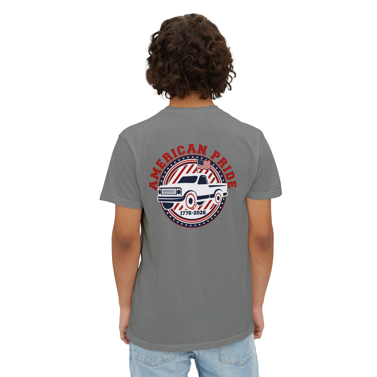 American Pride Vintage Truck T-Shirt