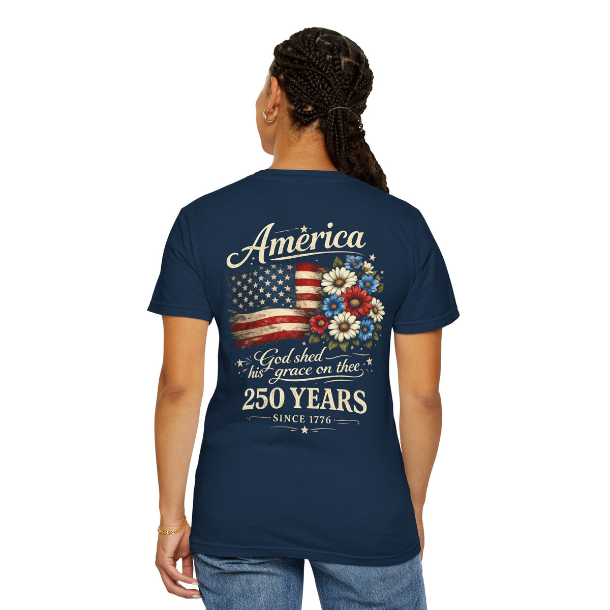 Short Sleeve T-Shirt - God Shed His Grace on Thee Anniversary Tee