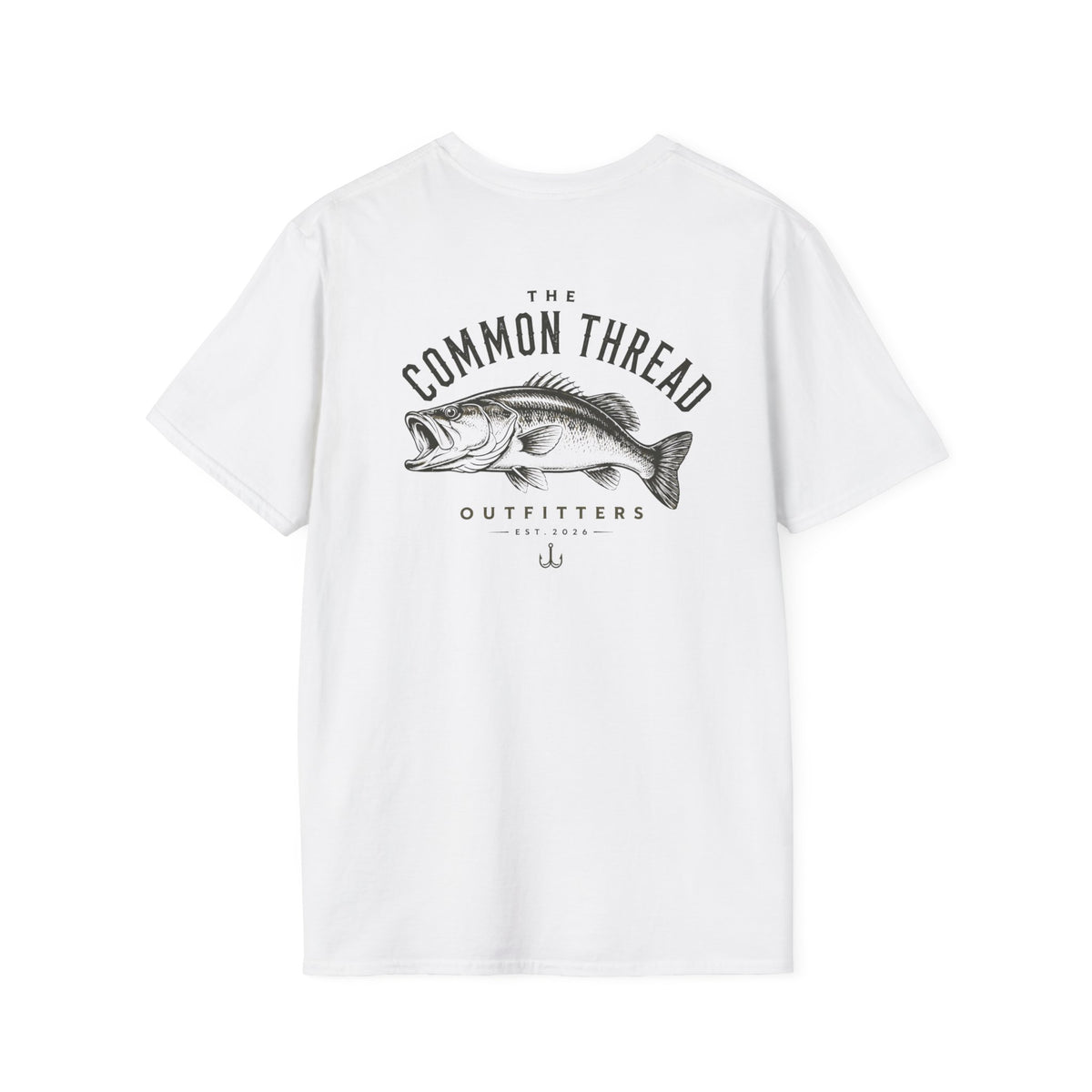 Hooked on Freedom - Bass Graphic T-Shirt