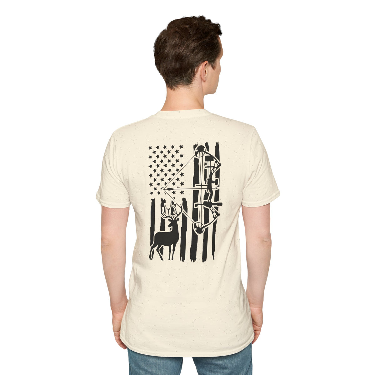 The Common Thread Outfitters Antler & Flag Graphic Tee