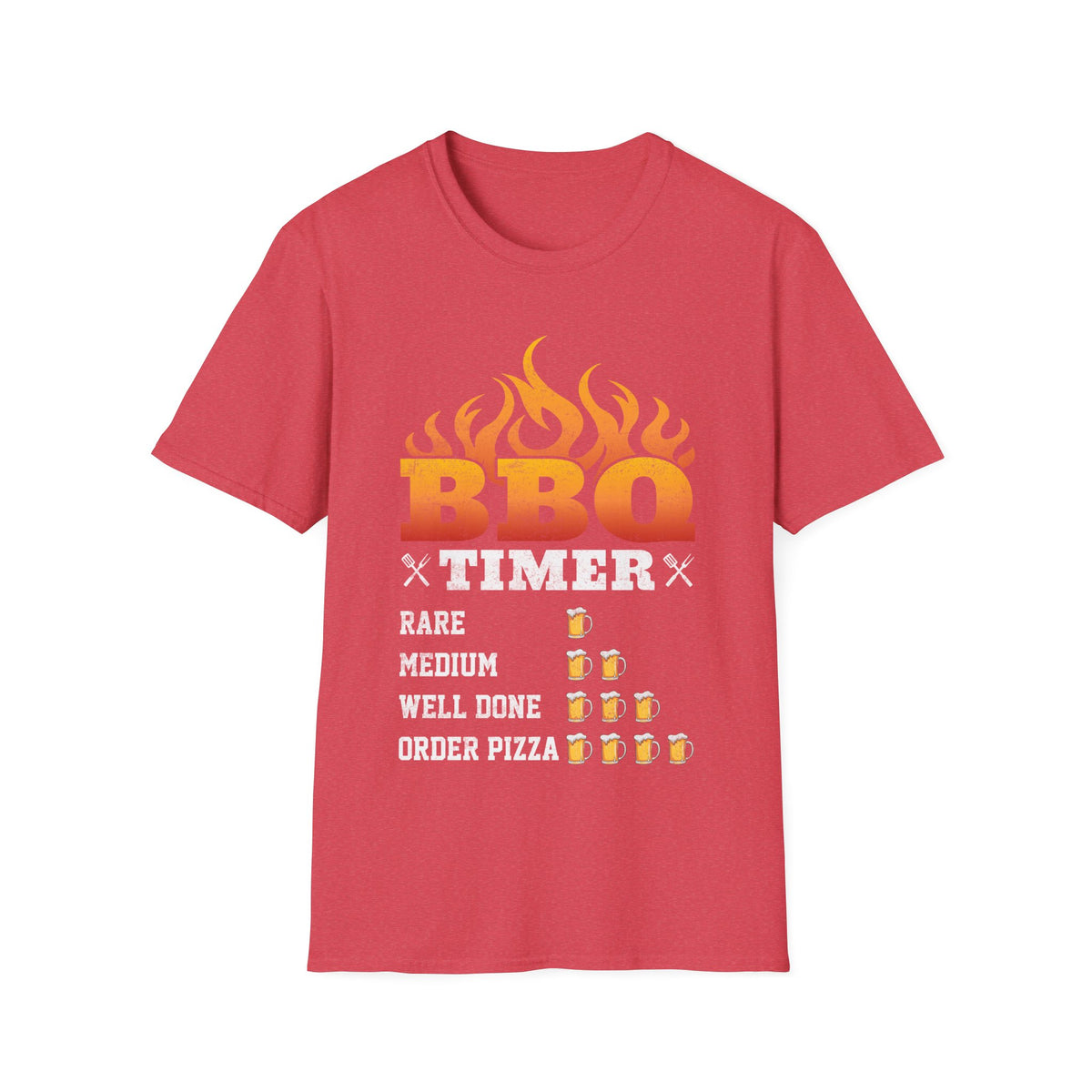 BBQ Timer T-Shirt — Funny Graphic T-Shirt