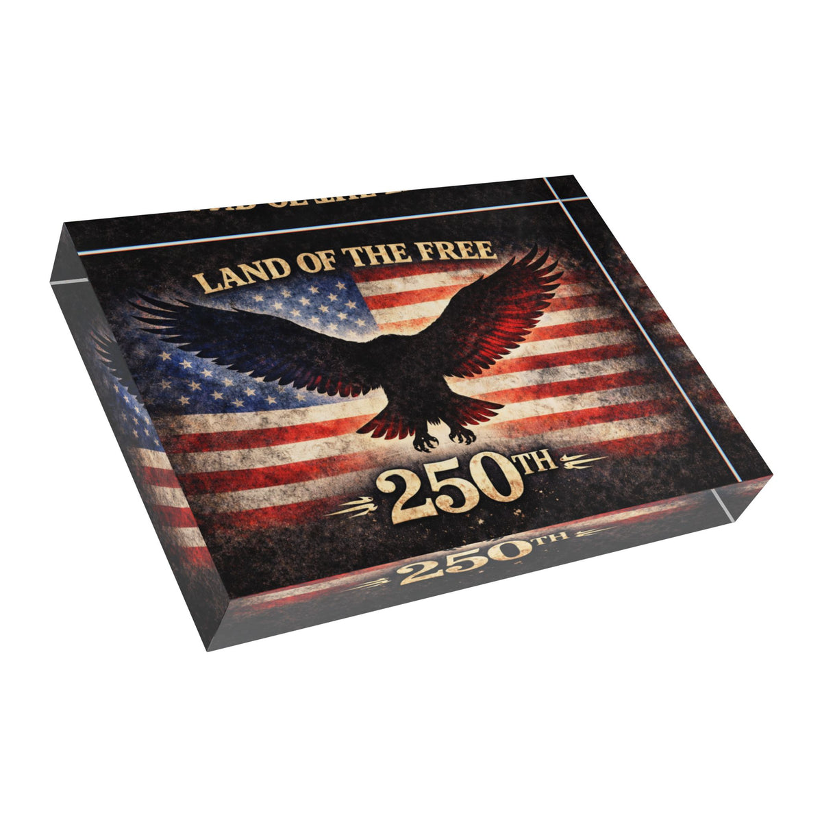 250 Commemorative Patriotic Photo Block
