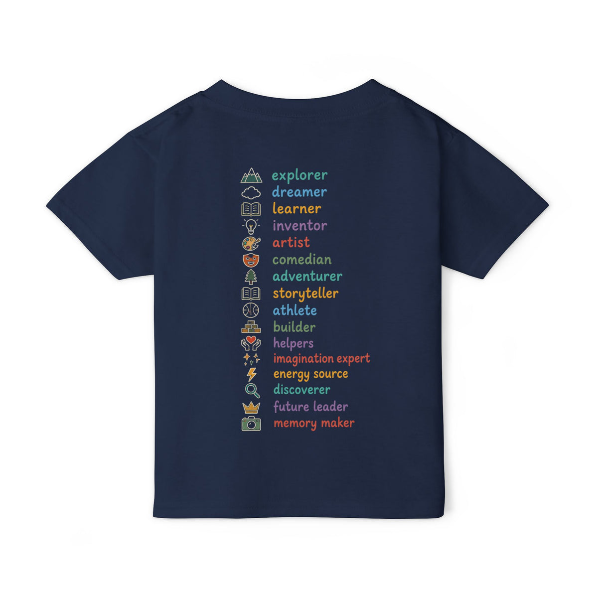 Toddler T-Shirt — "More Than a Kid" Inspirational Back-List Tee