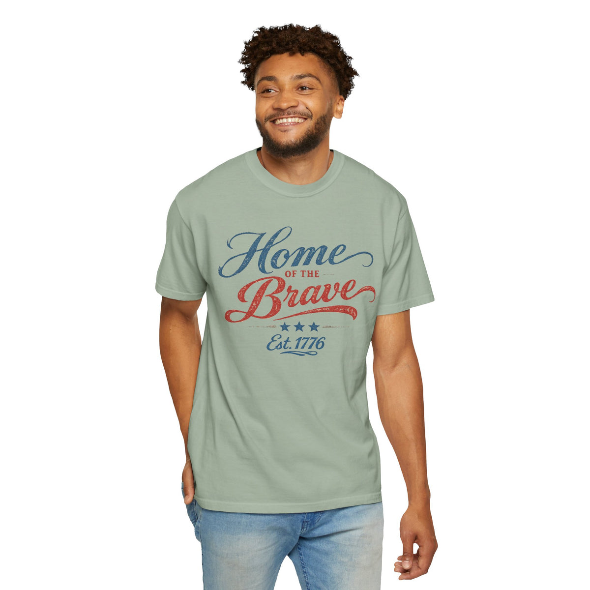 Home of the Brave Minimalist T-Shirt