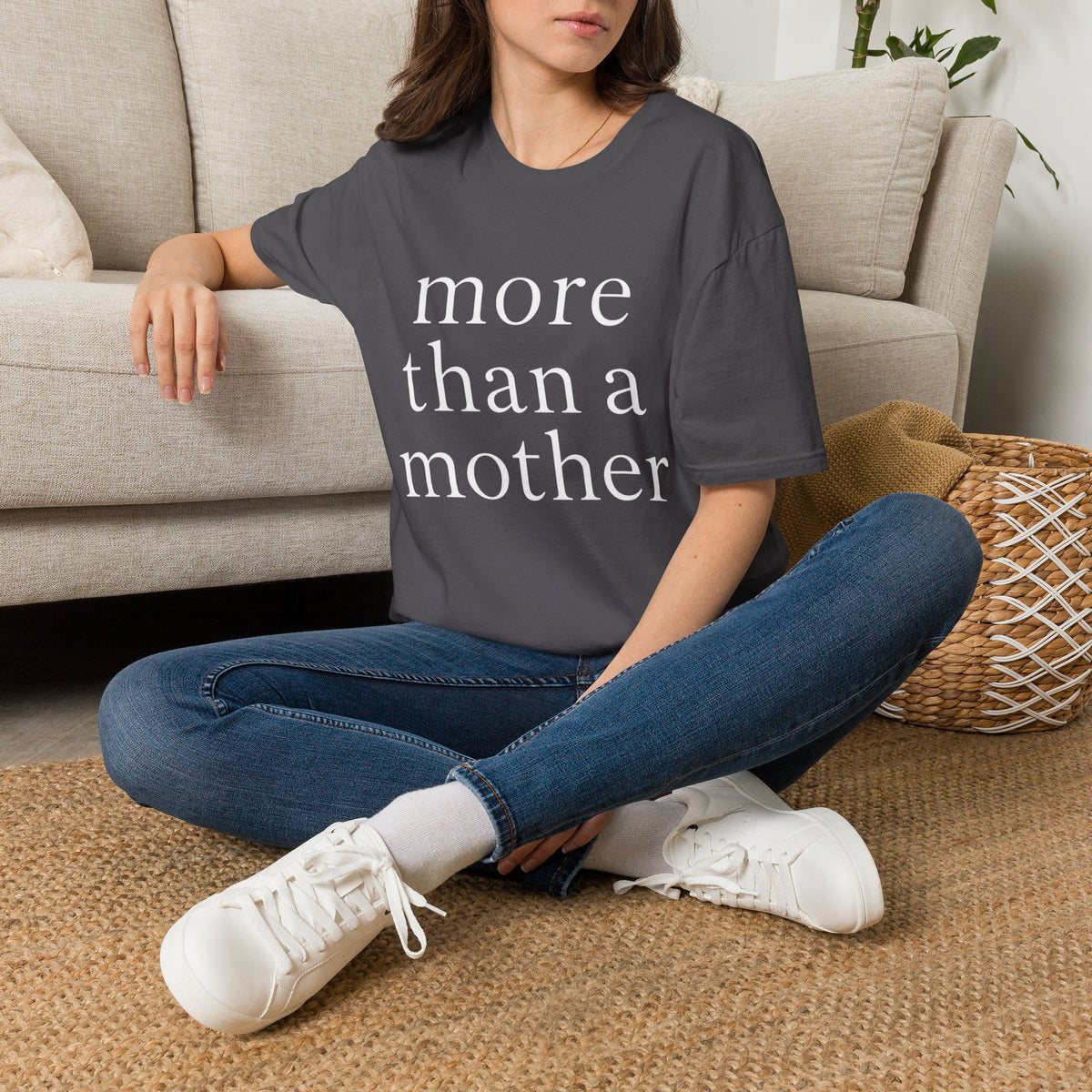 More Than a Mother T-Shirt — Empowering Mom Statement Tee