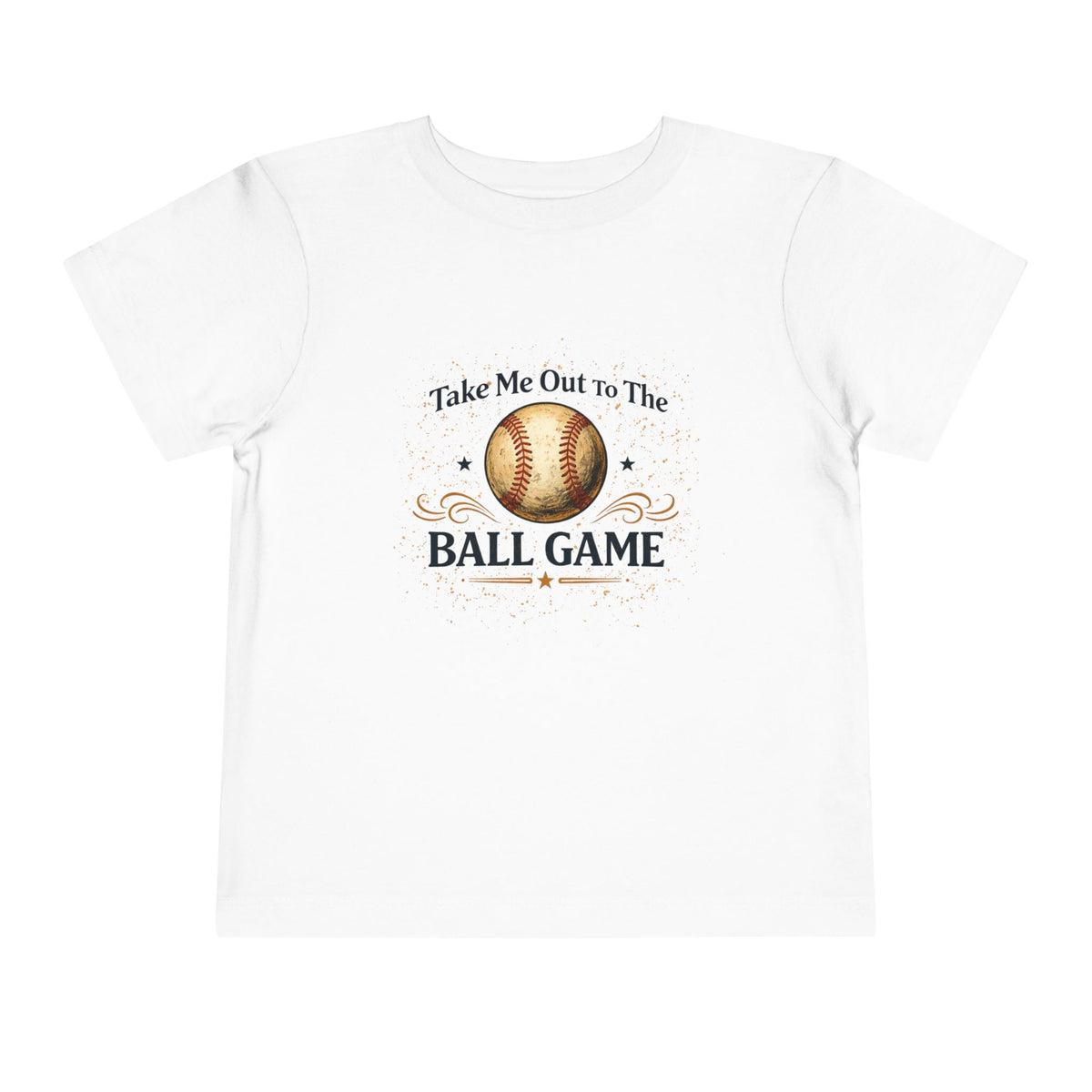 Take Me Out To The Ball Game Toddler Tee
