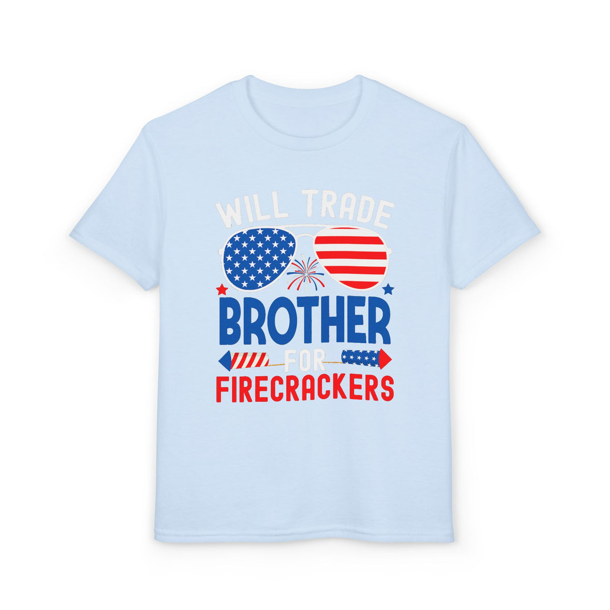 Will Trade Brother for Firecrackers - Graphic Youth T-Shirt