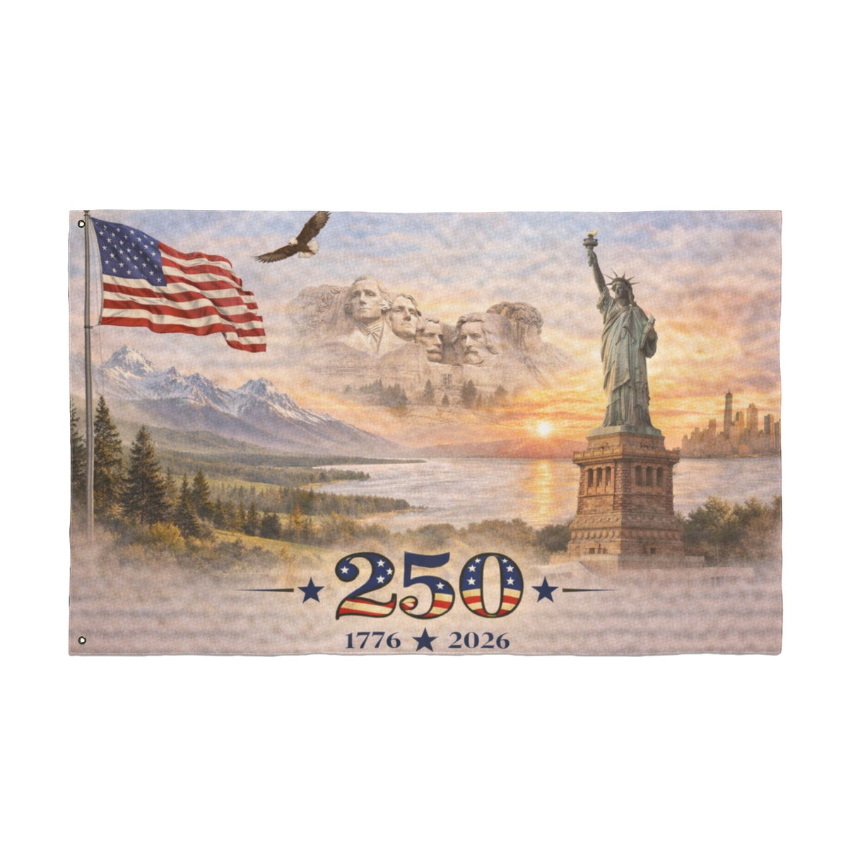 250 Commemorative Flag