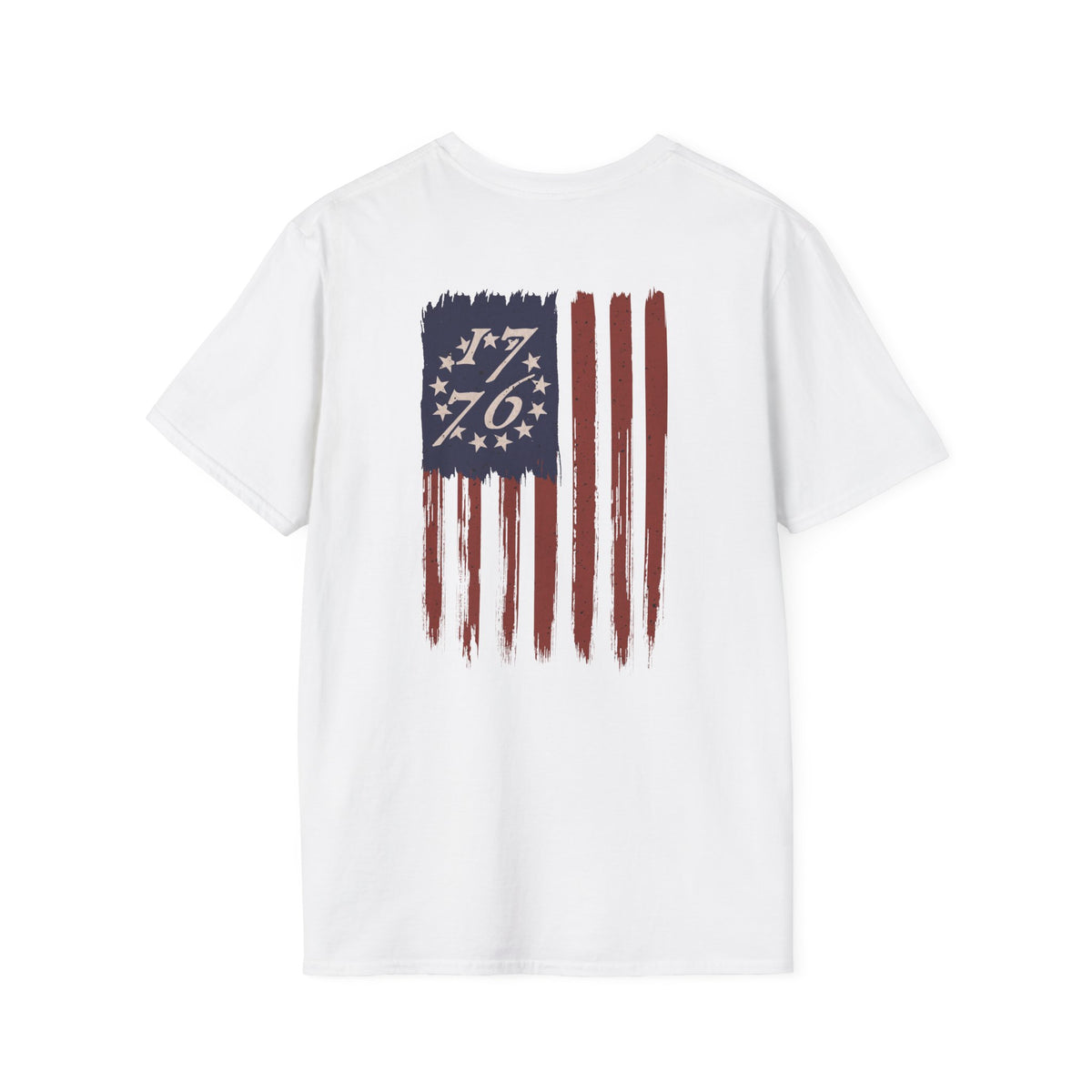 1776 Distressed Betsy Ross Flag T-Shirt - Graphic T-Shirt
