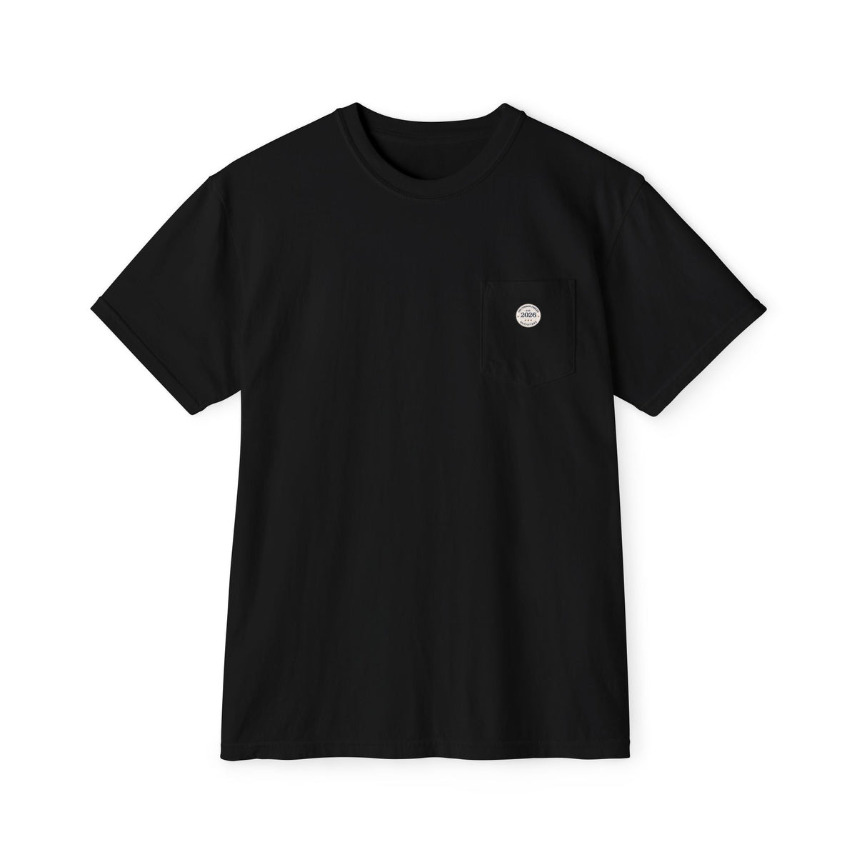 Strong, Tough, American - 'The Roundhouse Legend' - Front Pocket Tee