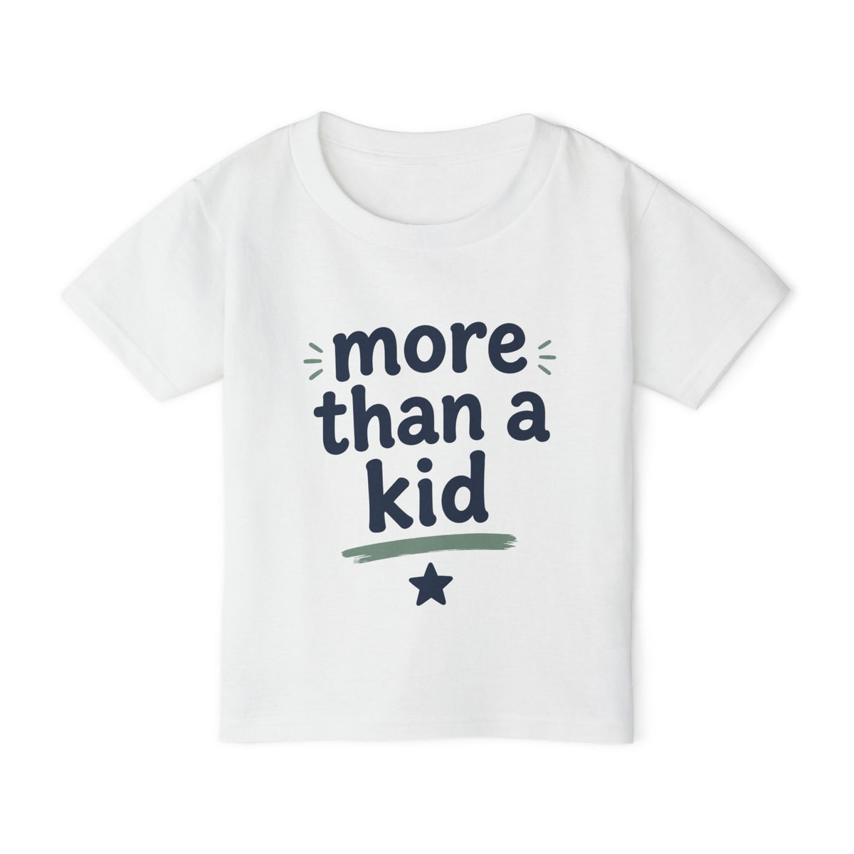 More Than a Kid Toddler T-Shirt — Inspirational Kids Graphic Tee (Explorer, Dreamer, Inventor)