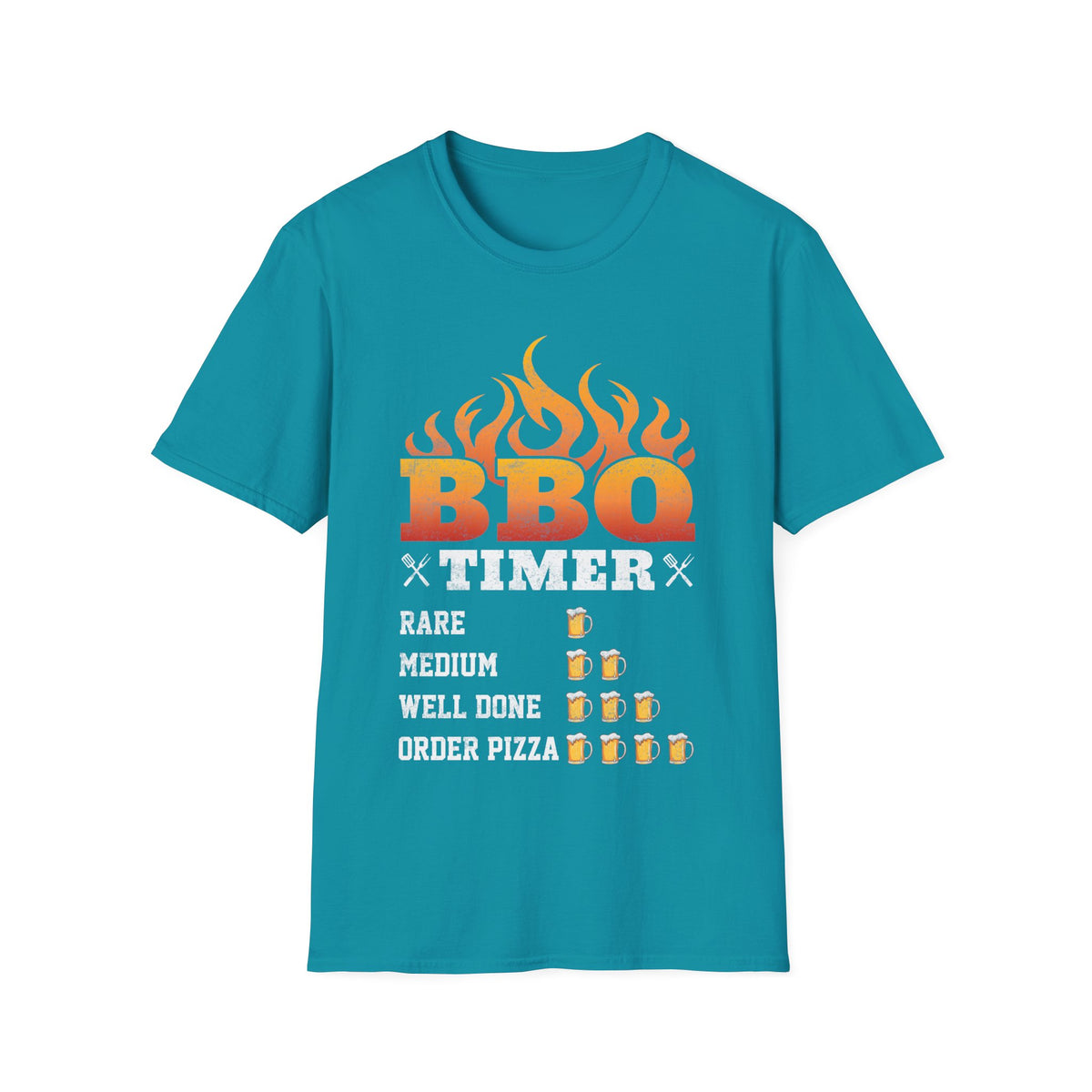 BBQ Timer T-Shirt — Funny Graphic T-Shirt