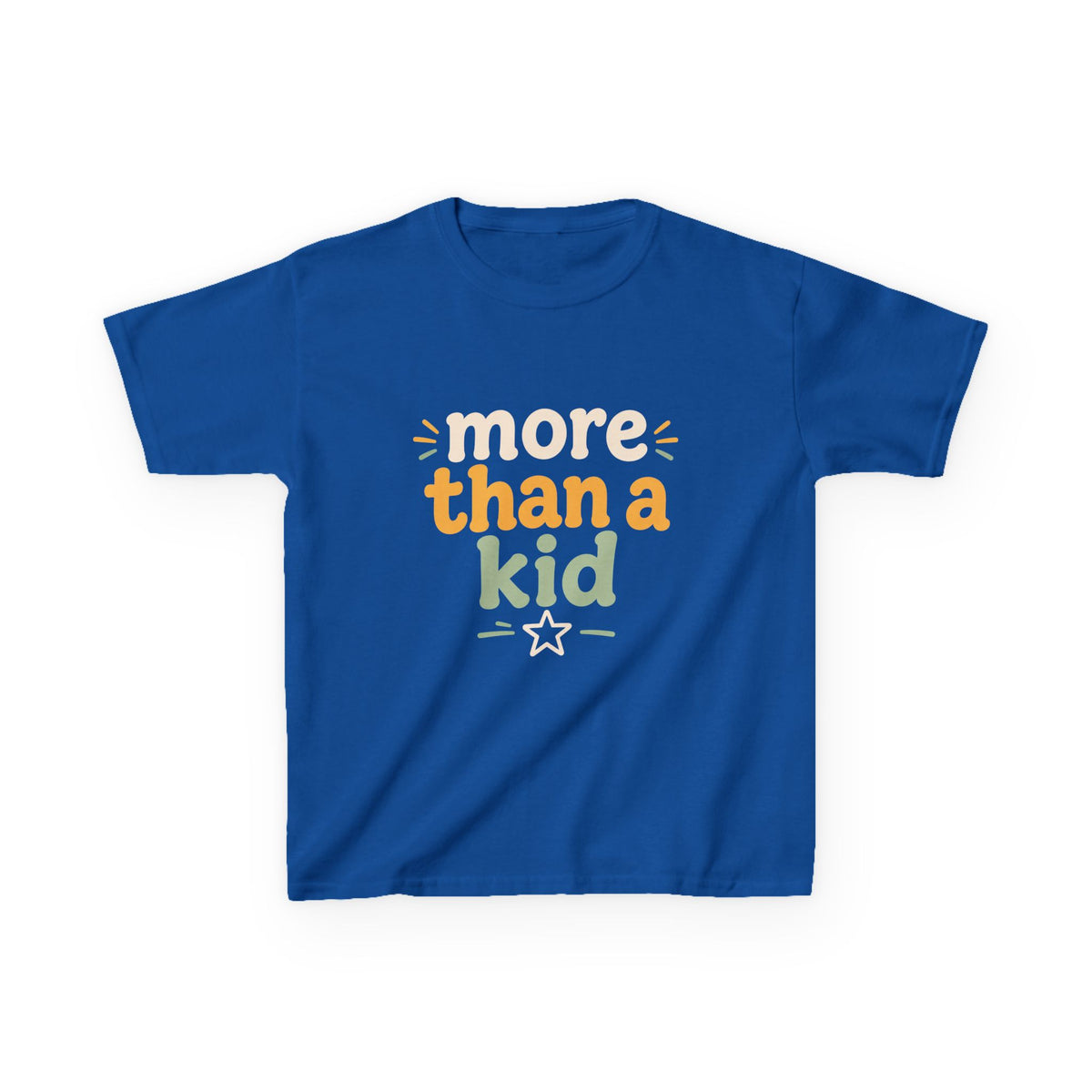 Kids Tee — "More Than a Kid" Empowerment Shirt