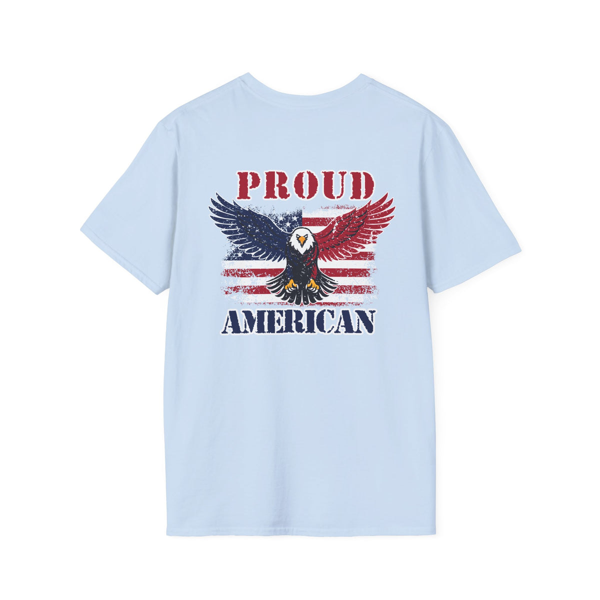 Proud American T-Shirt — Patriotic Eagle USA Graphic Tee