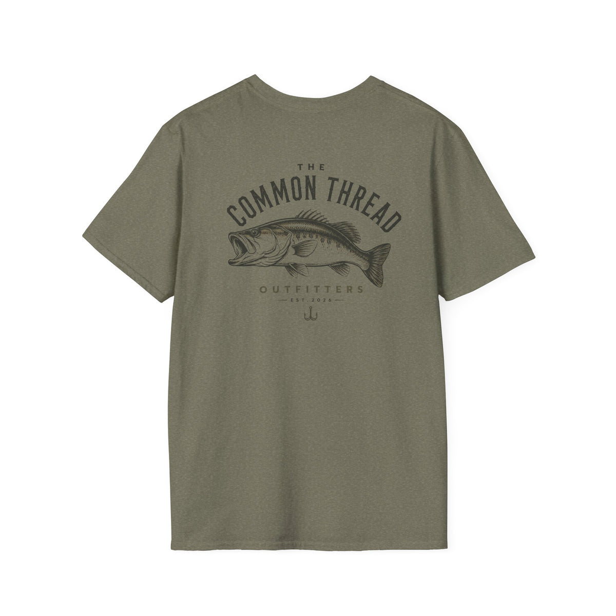 Hooked on Freedom - Bass Graphic T-Shirt