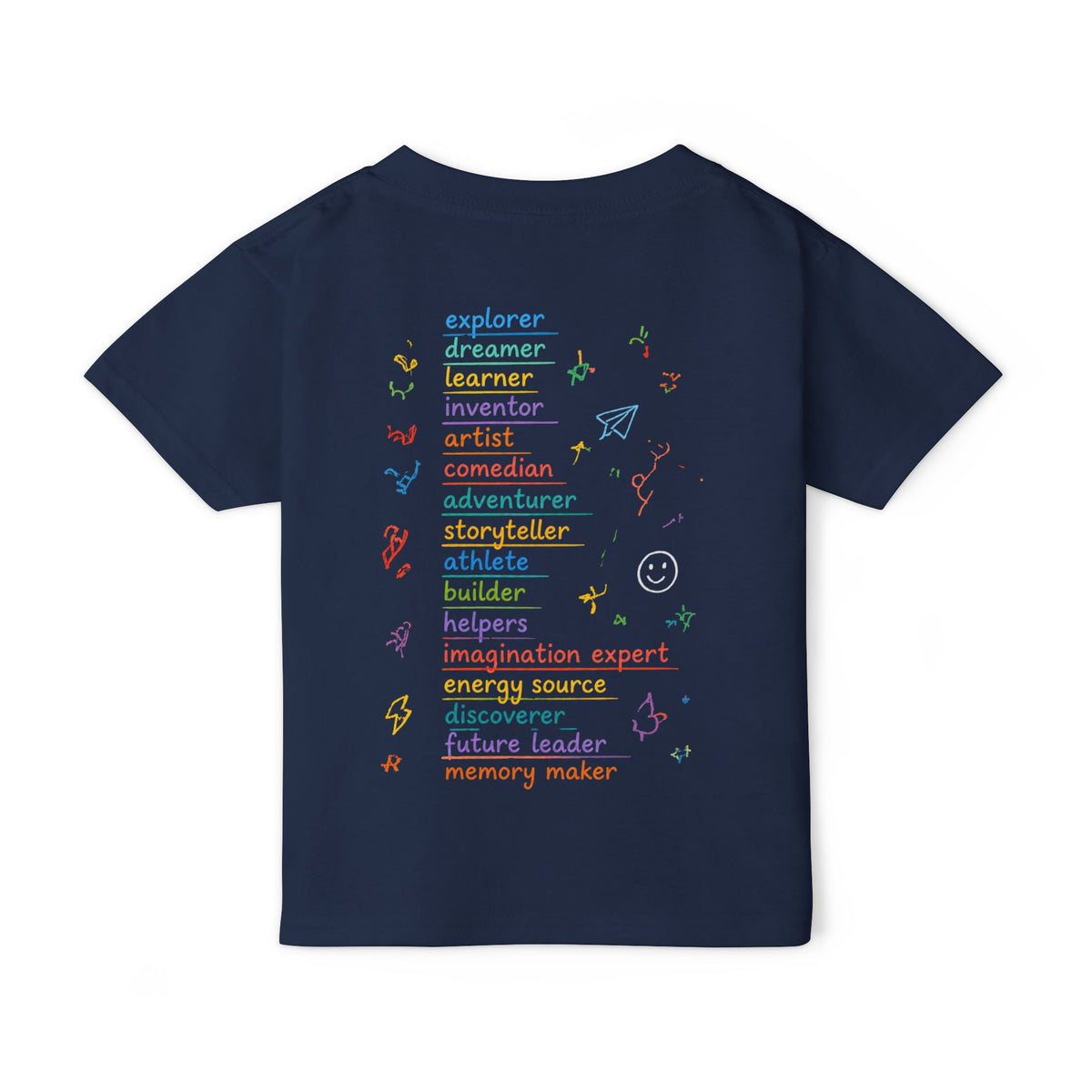 Toddler T-Shirt — "More Than a Kid" Inspirational Graphic Tee