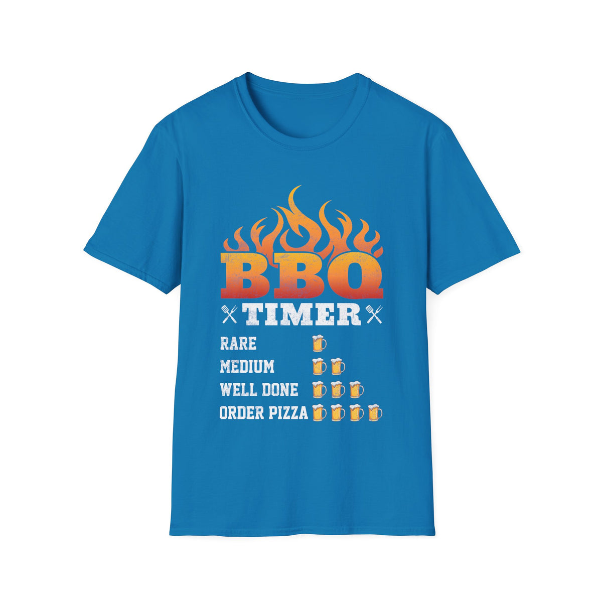 BBQ Timer T-Shirt — Funny Graphic T-Shirt