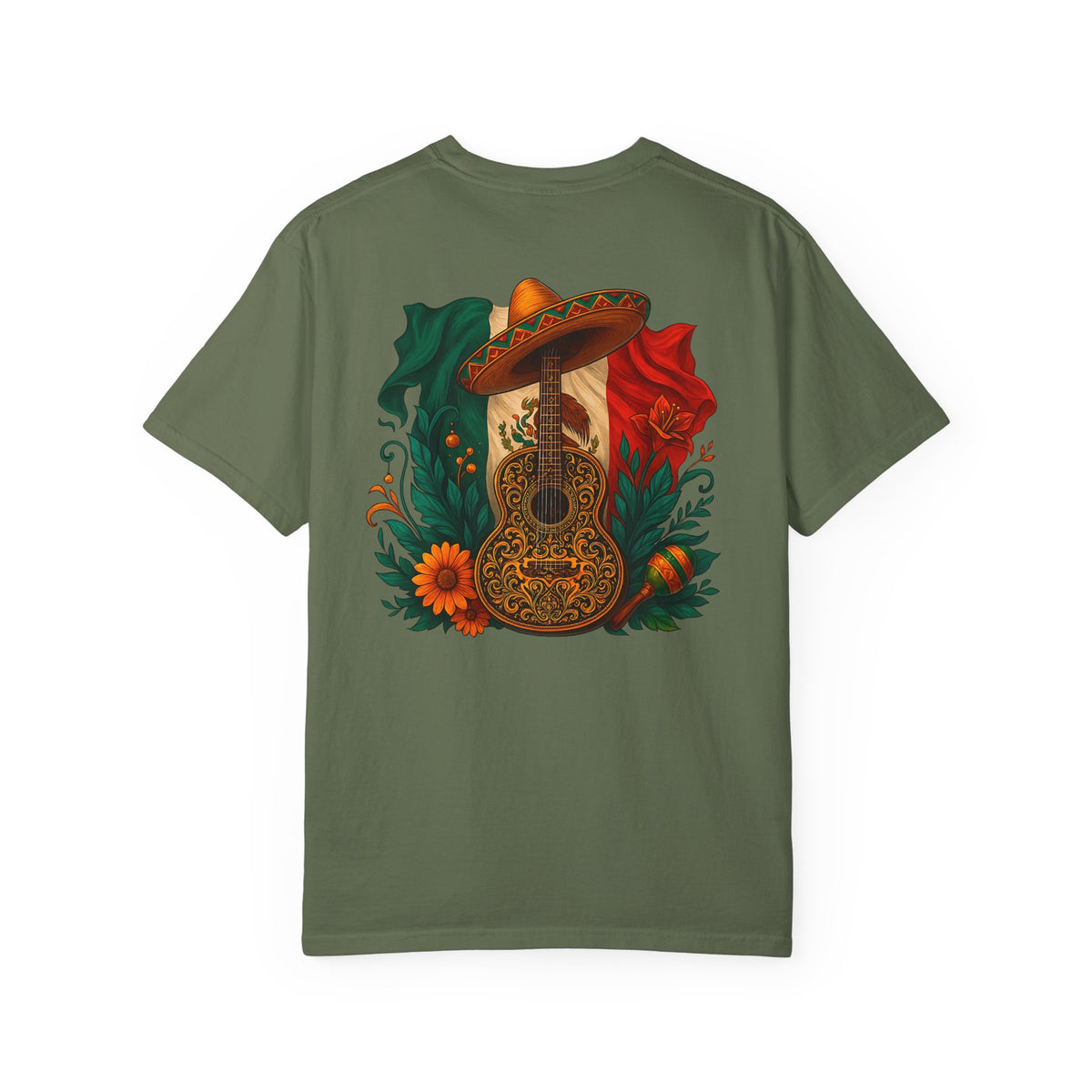 Cinco De Mayo — Mariachi Sombrero & Flag