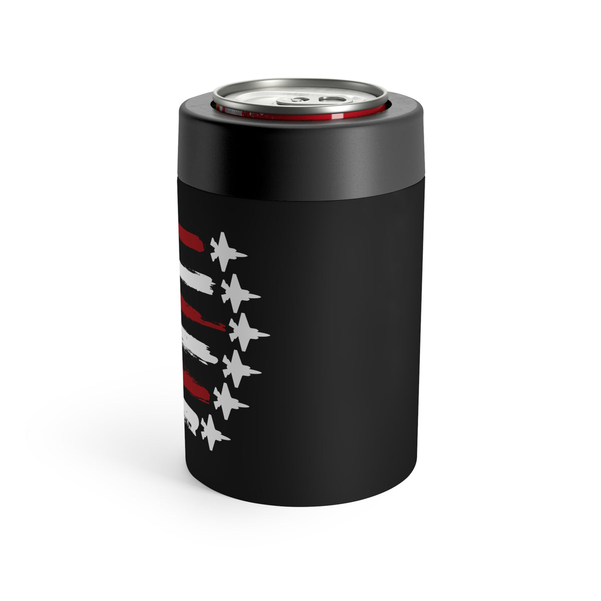 American Fighter Jet Steel Koozie