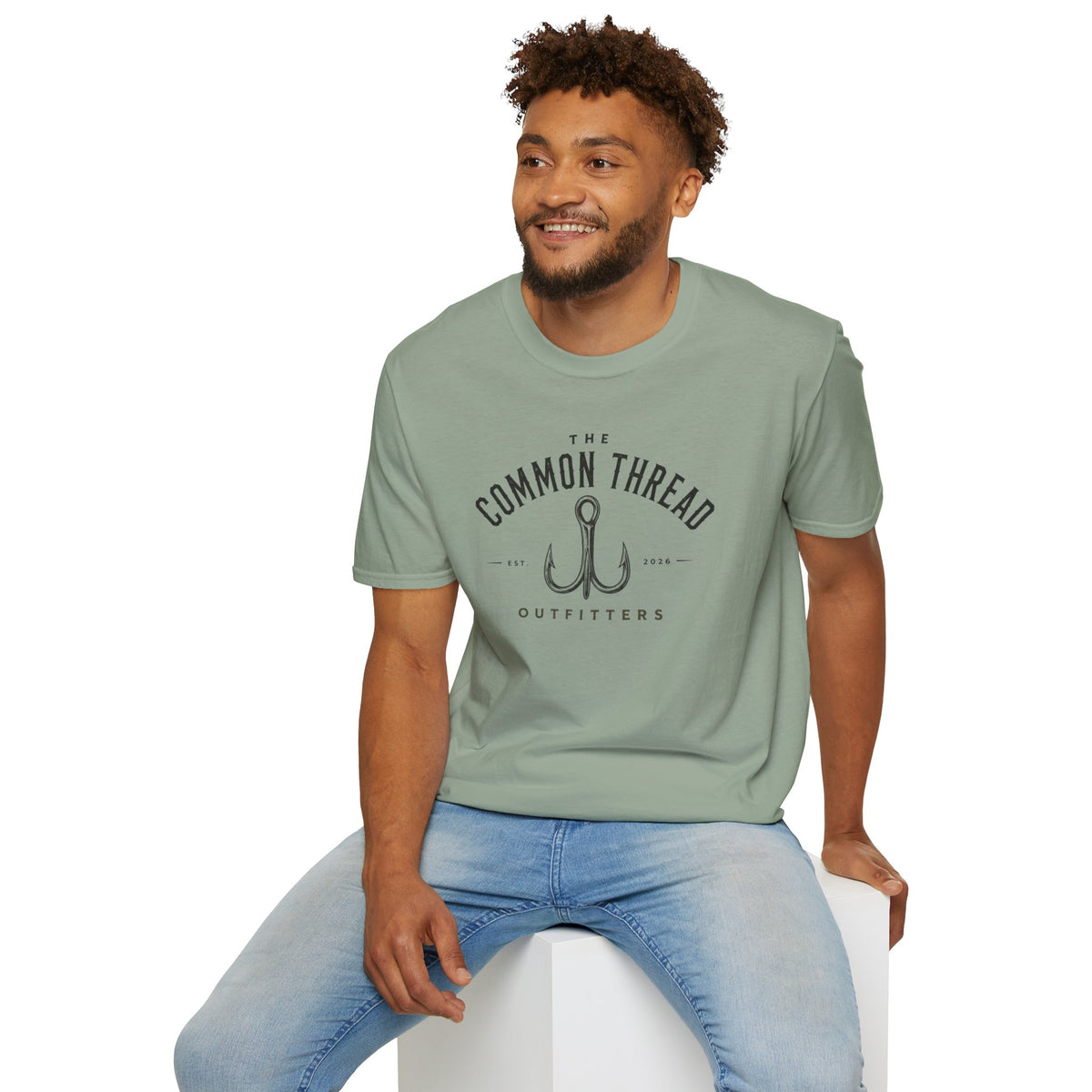 The Common Thread Outfitters Anchor T-Shirt (Front Only)