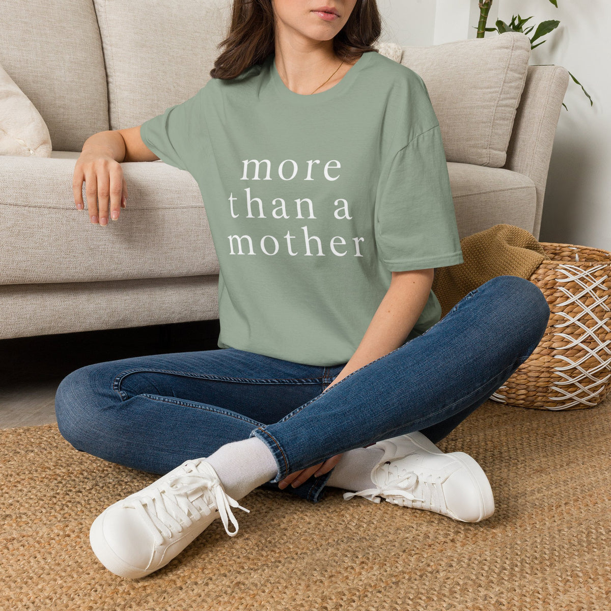 More Than a Mother T‑Shirt — Minimalist Statement Tee for Mothers & Supporters