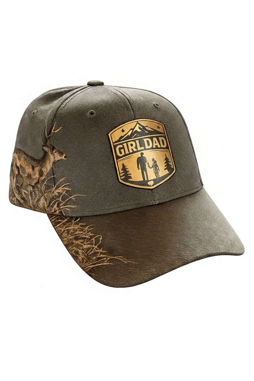Buck Nature w/Girl Dad Patch Signature Cap