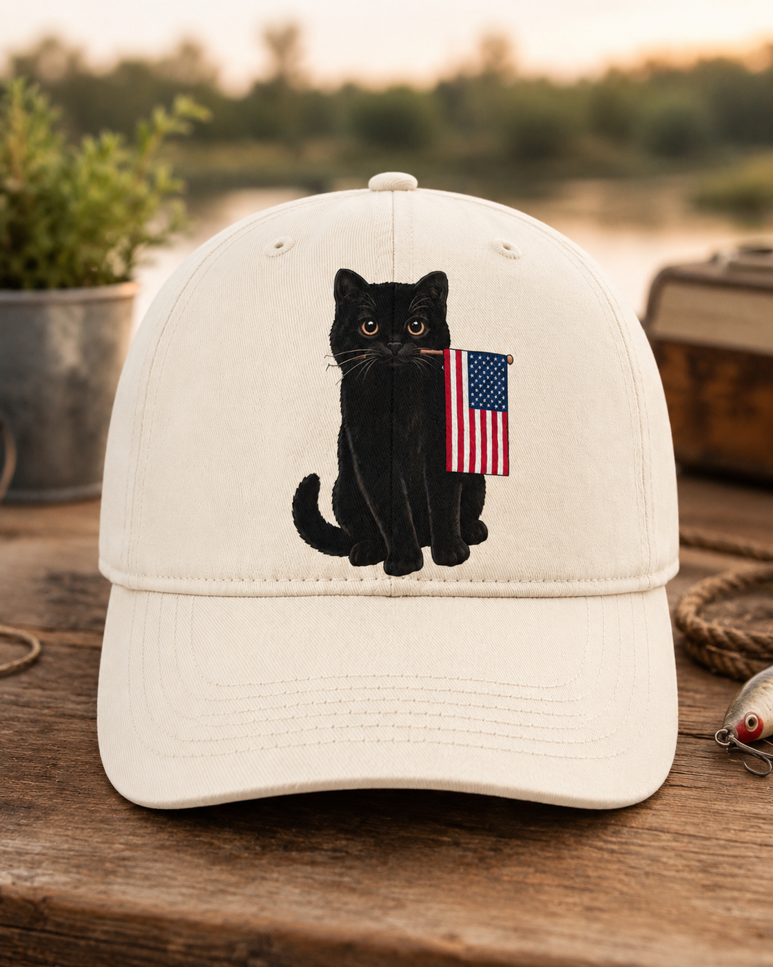 Stars, Stripes and Whiskers Signature Cap