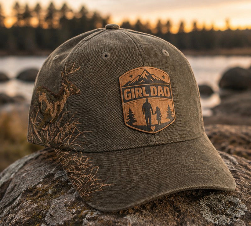 Buck Nature w/Girl Dad Patch Signature Cap