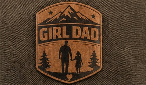 Buck Nature w/Girl Dad Patch Signature Cap